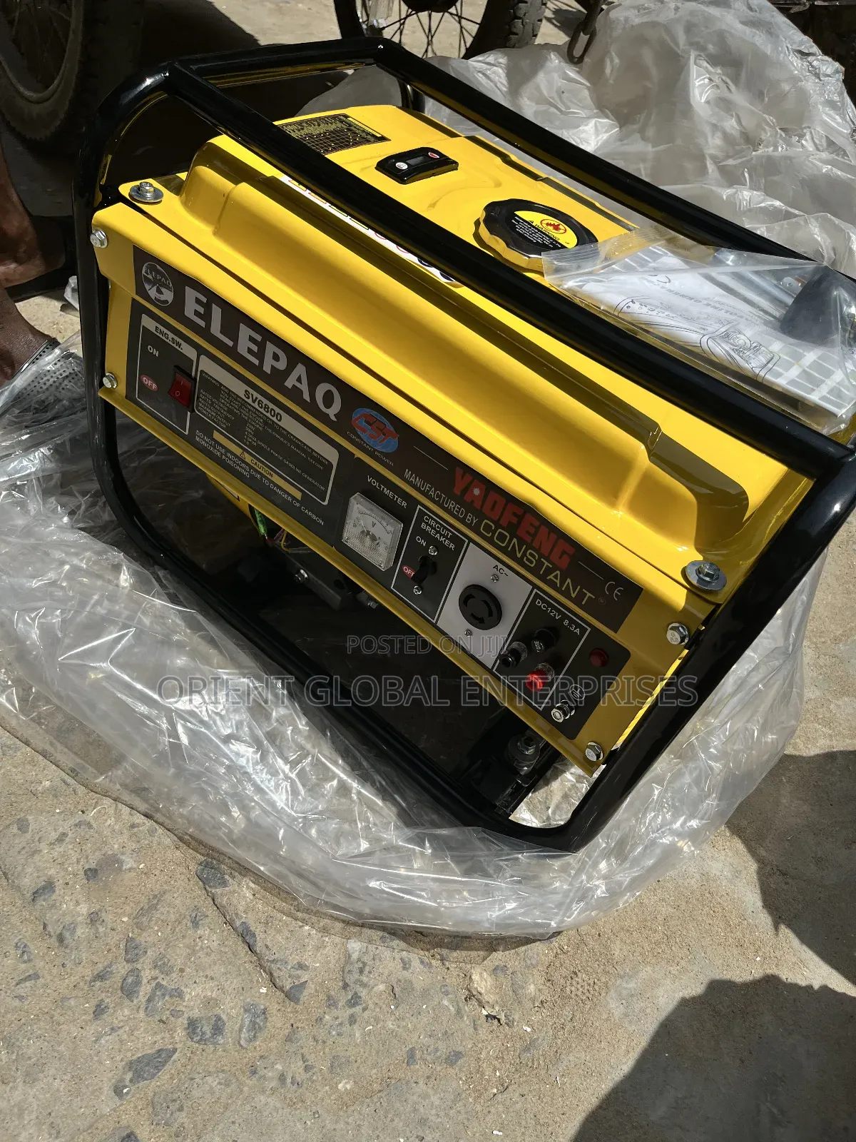 Elepaq Constant Sv6800 Manual Generator