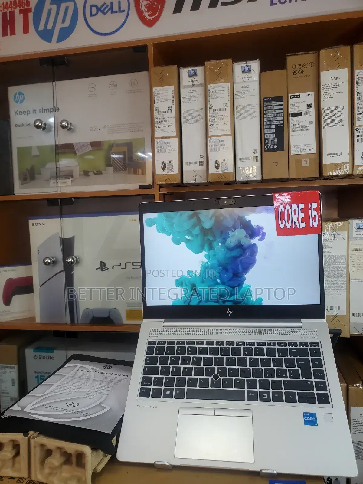 New Laptop HP ProBook 470 G4 8GB Intel Core i5 SSD 256GB
