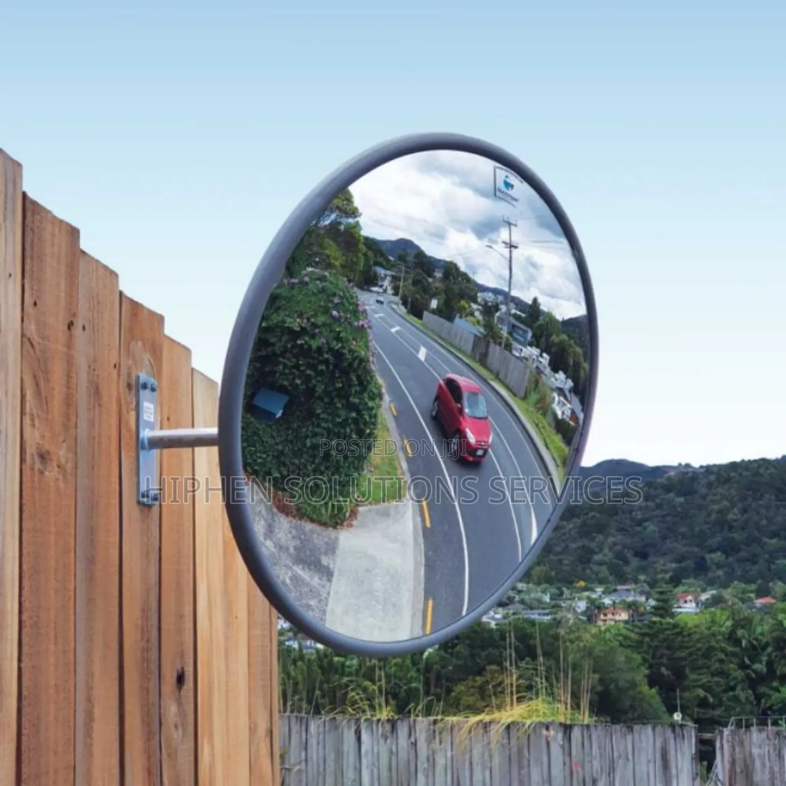 60cm Acrylic Convex Safety Mirror Installation In Nigeria