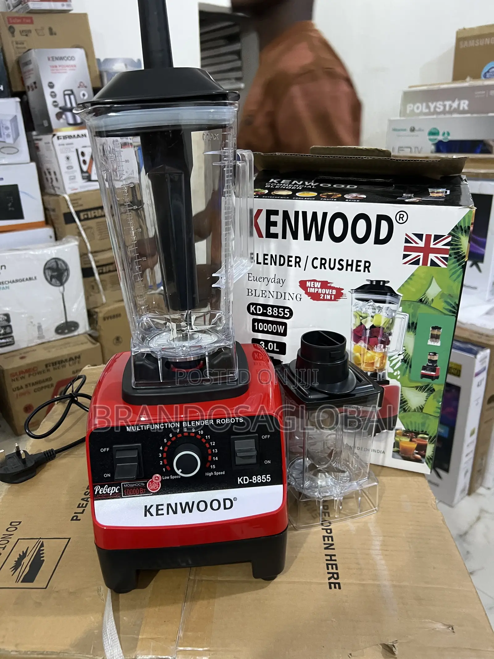 Kenwood Kd-8855 3l Blender – Fast, Quiet Durable