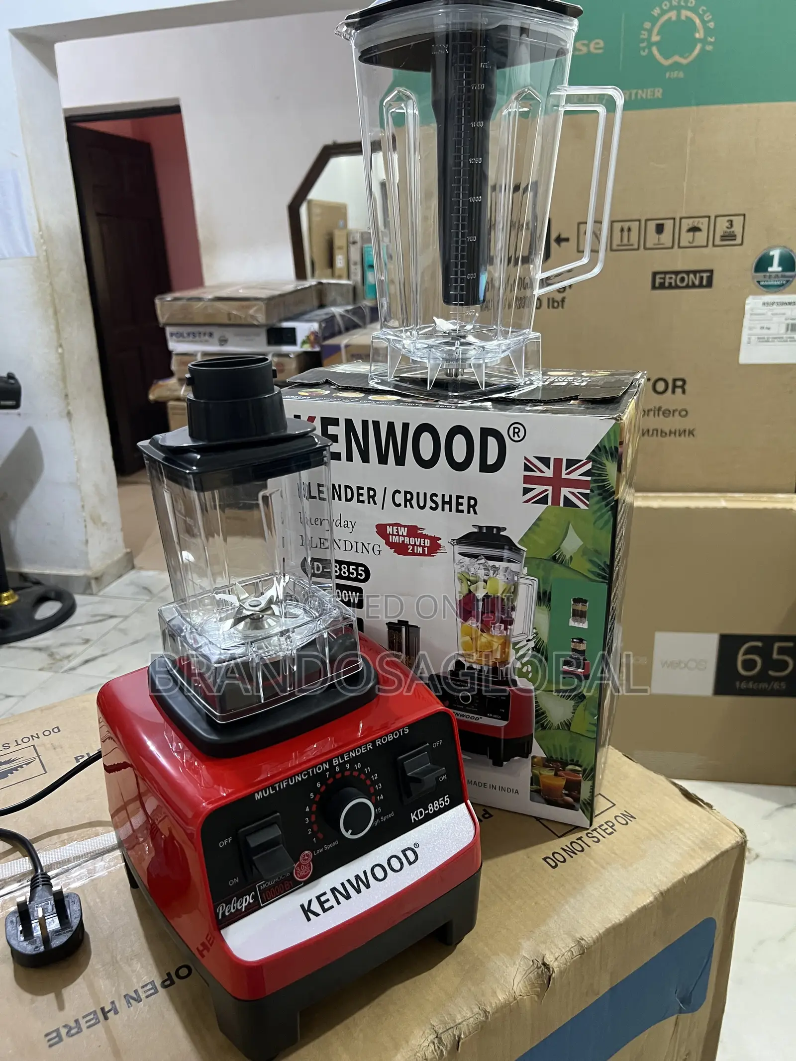 Kenwood 3l Kd-8855 Blender – Long-Lasting Motor