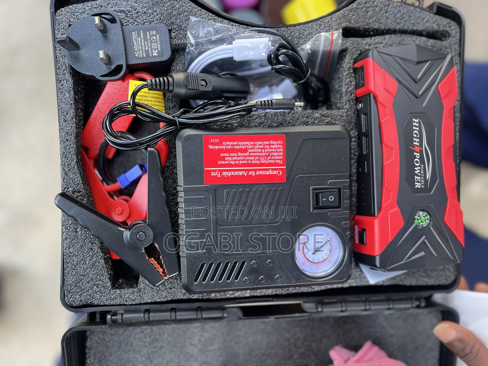 High-Power Multi-Function Jump Starter