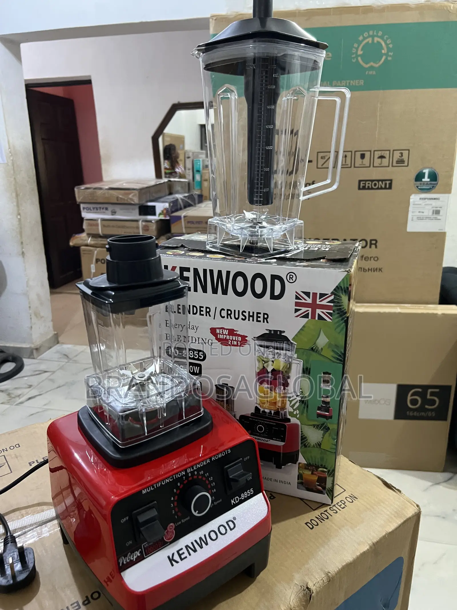 Kenwood Kd-8855 3l Blender – Fast, Clean Quiet