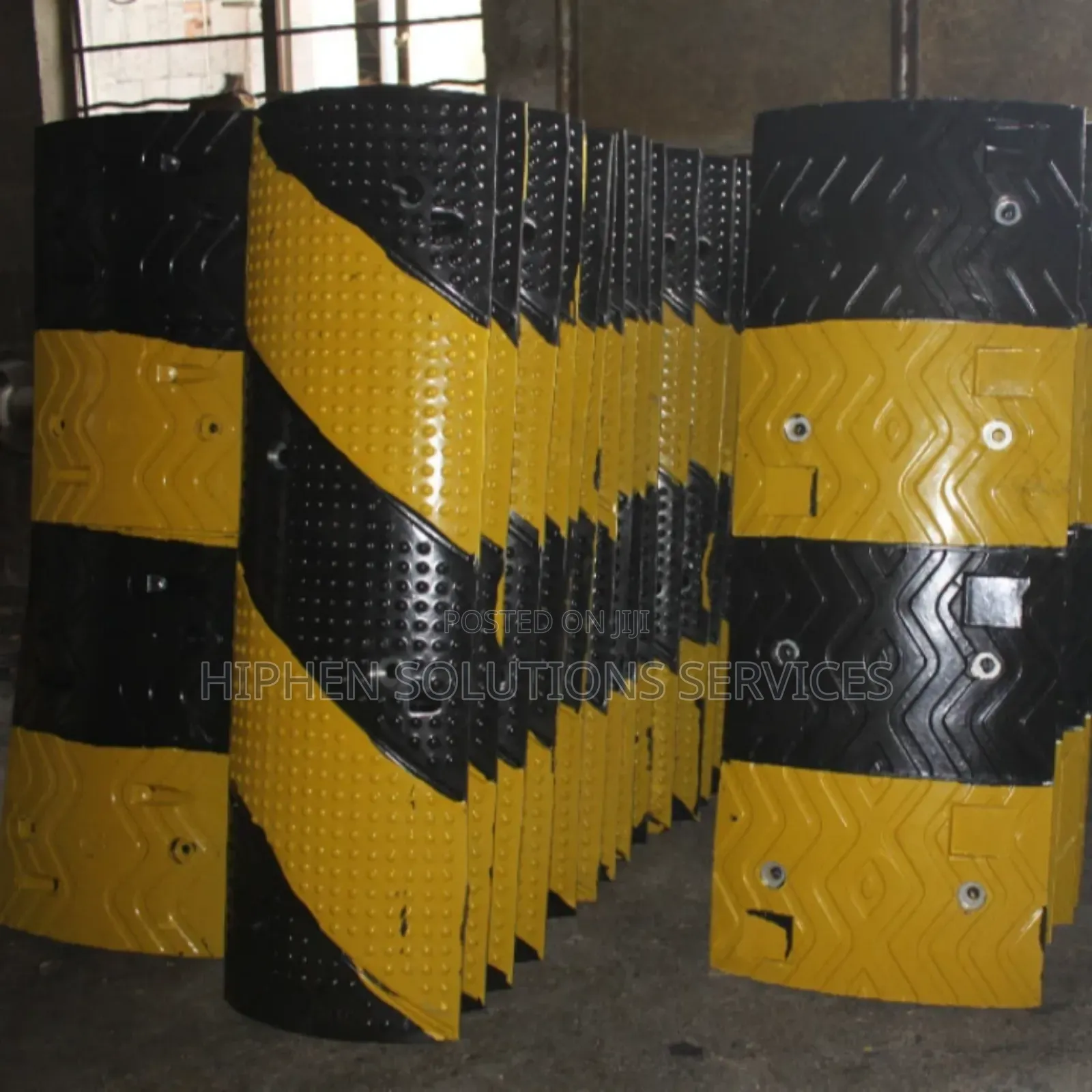 Rubber Road Speed Bump Humper Per Half Metre For Schools In Nigeria