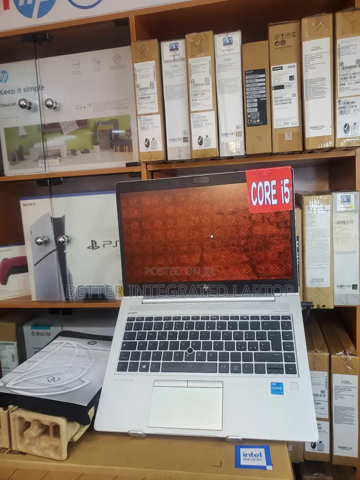 New Laptop HP ProBook 470 G5 8GB Intel Core i5 SSD 256GB