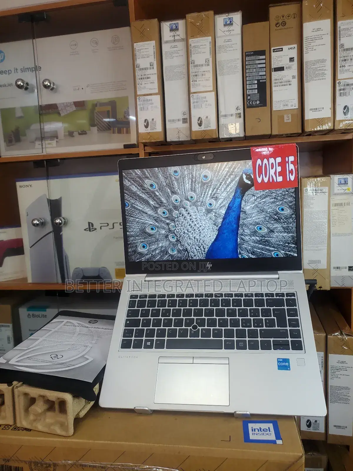 New Laptop HP ProBook 470 G5 8GB Intel Core i5 SSD 512GB