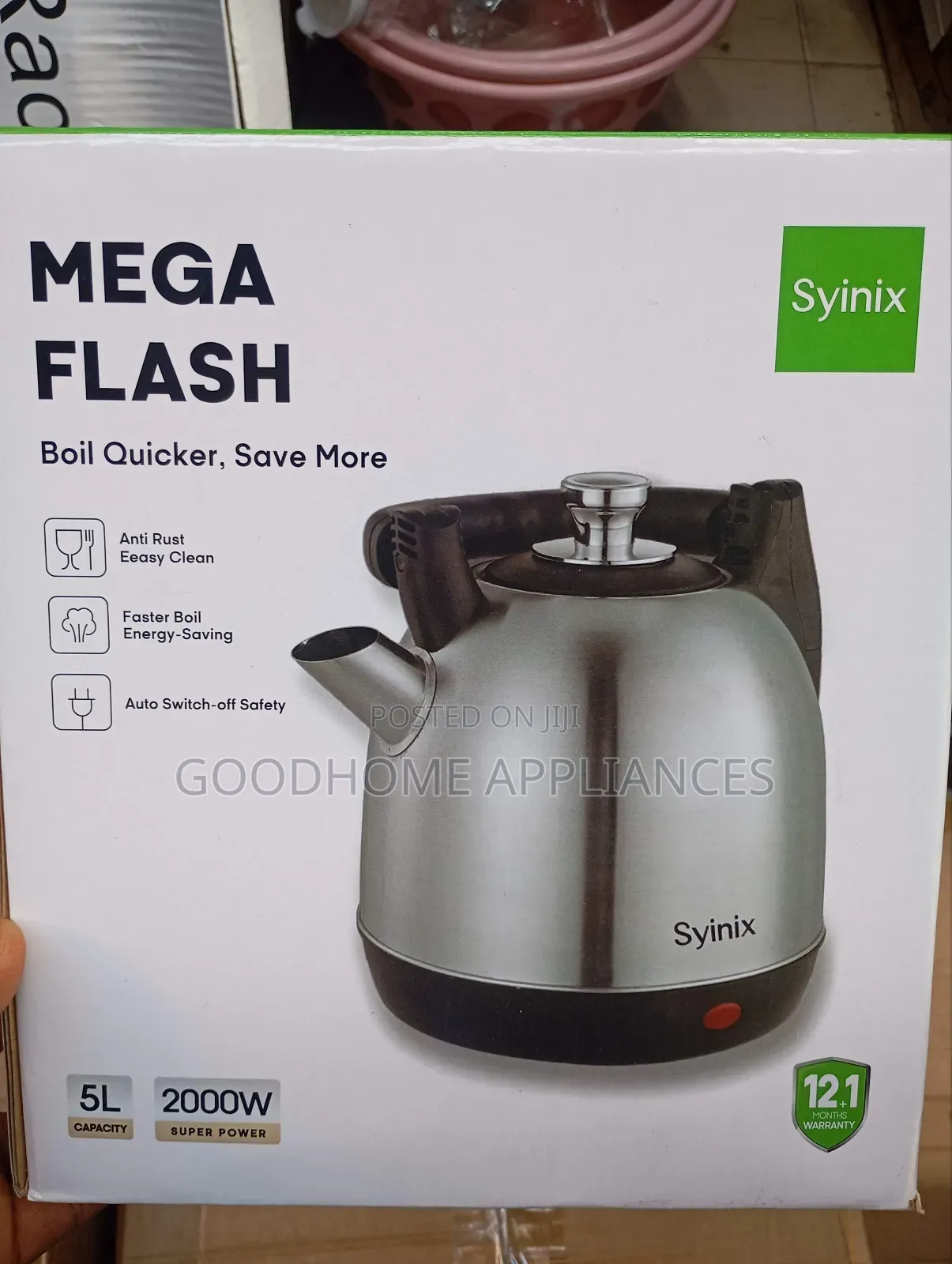 Syinix Electric Kettle 5l