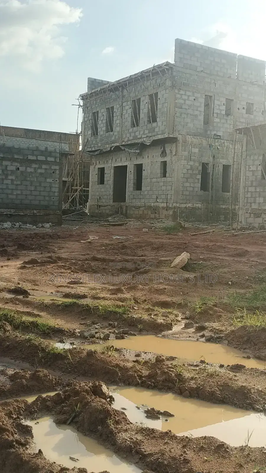 450sqm Estate Plot for 5 Bedroom Duplex +Bq