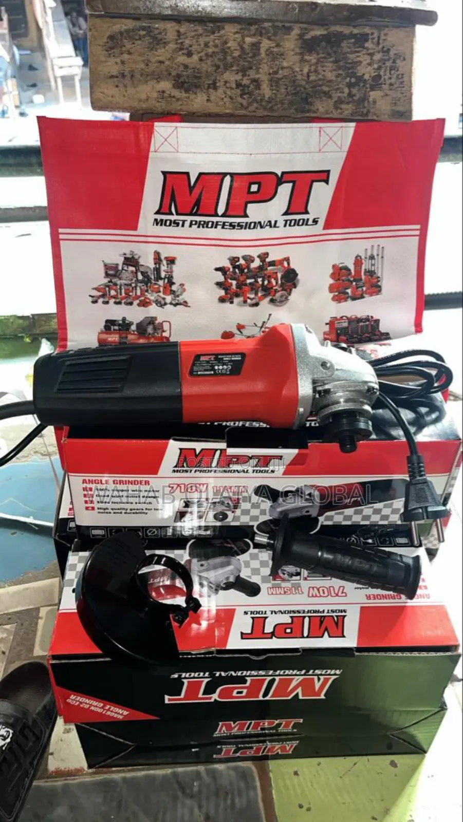 MPT 710w Angle Grinder 115mm – Durable  Copper Motor