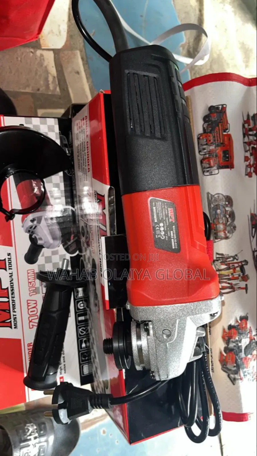 MPT 710w Angle Grinder 115mm – Durable  Copper Motor