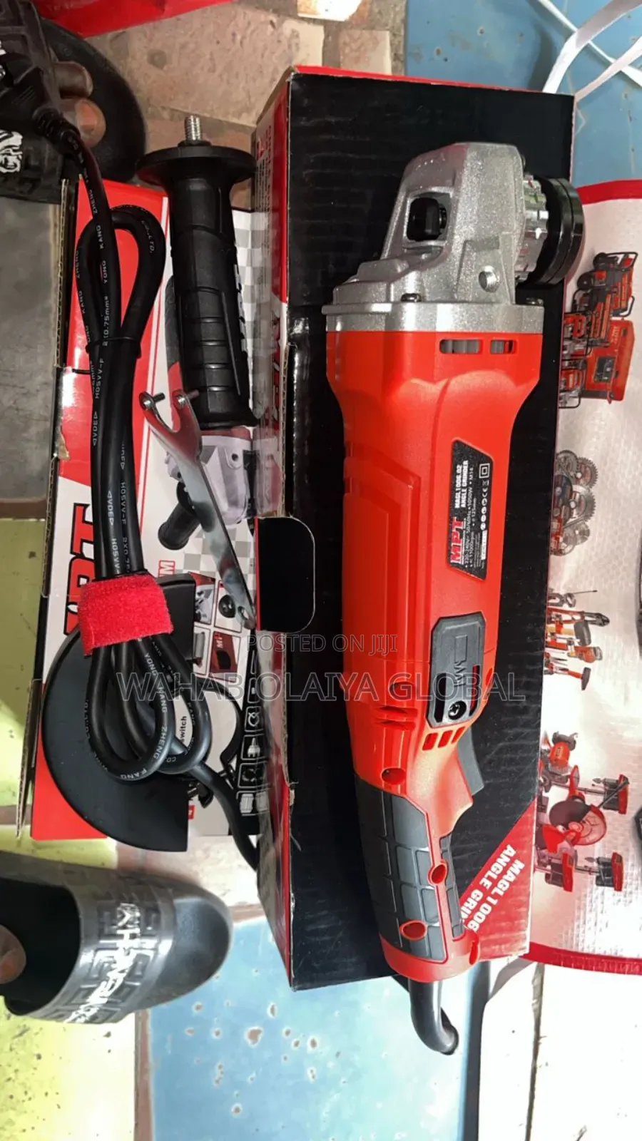 MPT 1050w Angle Grinder 115mm –  Copper Motor, Heavy Duty