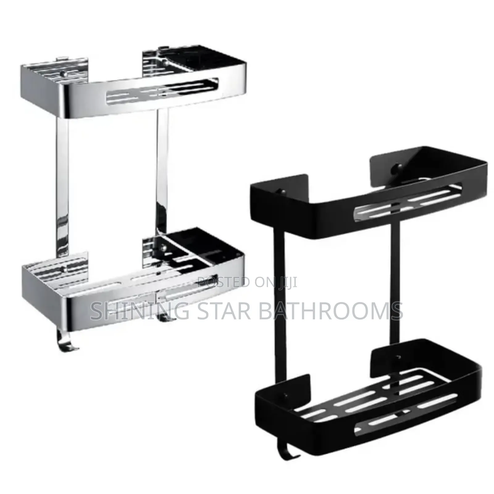Double Layer Straight Shelf