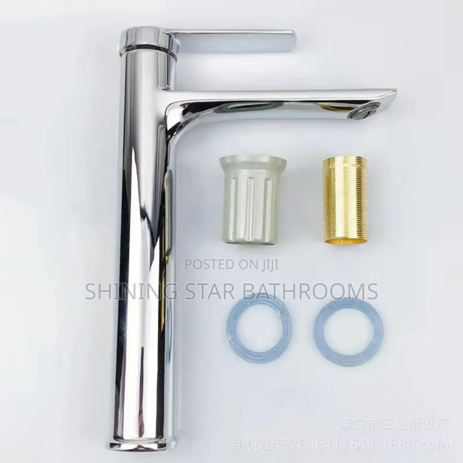 Stainless Steel Long Basin Mixer