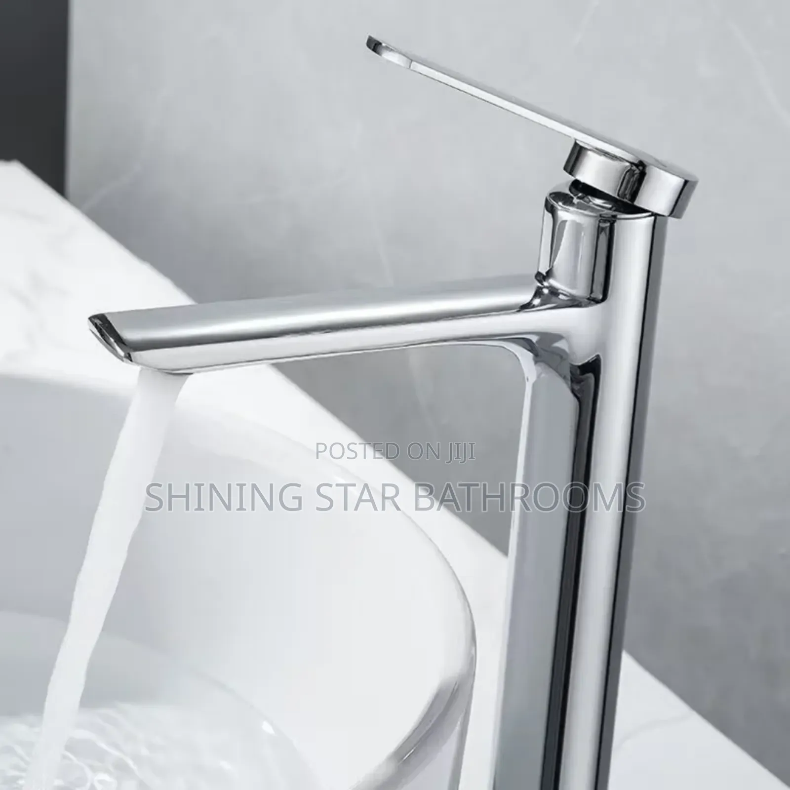 Stainless Steel Long Basin Mixer