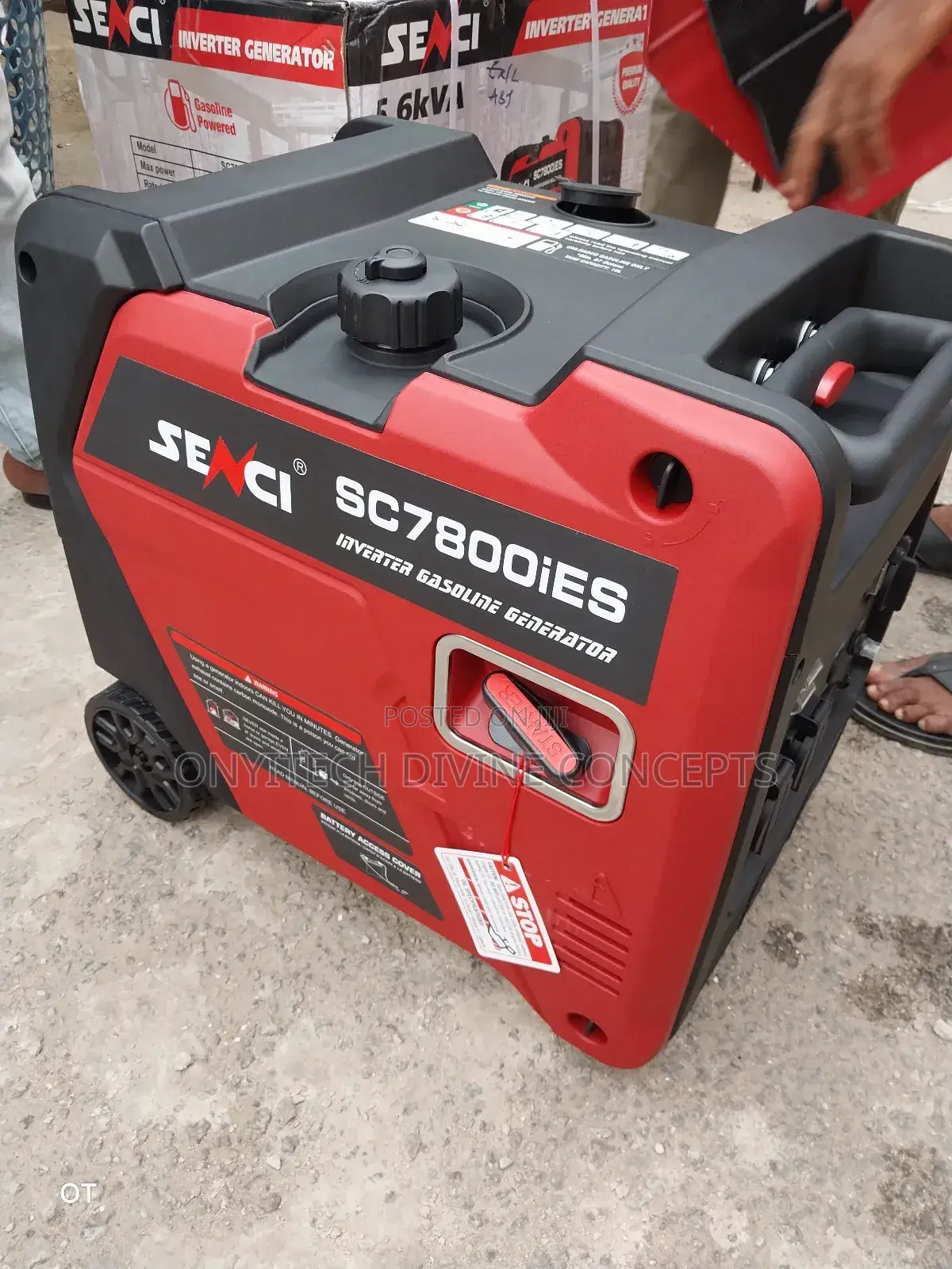 5.0kva Senci Inverter Generator Low Noise and Low Fuel Consumption