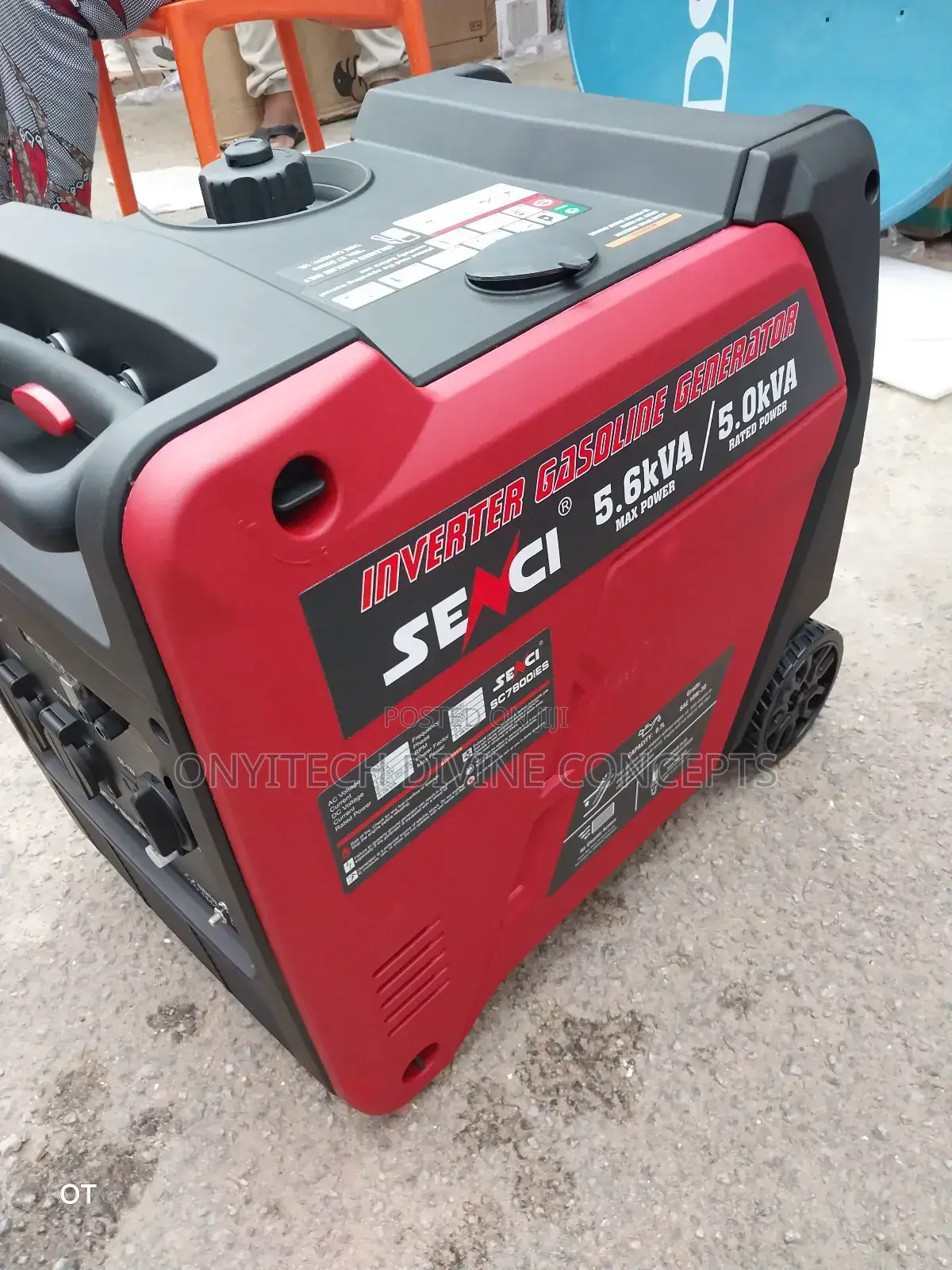 5.0kva Senci Inverter Generator Low Noise and Low Fuel Consumption
