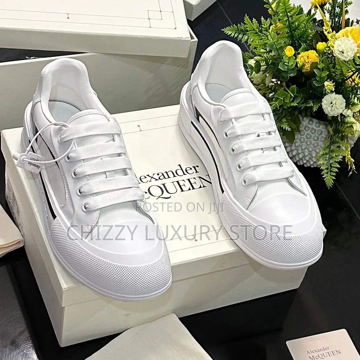 Alexander McQueen Quality Luxury Men Sneakers