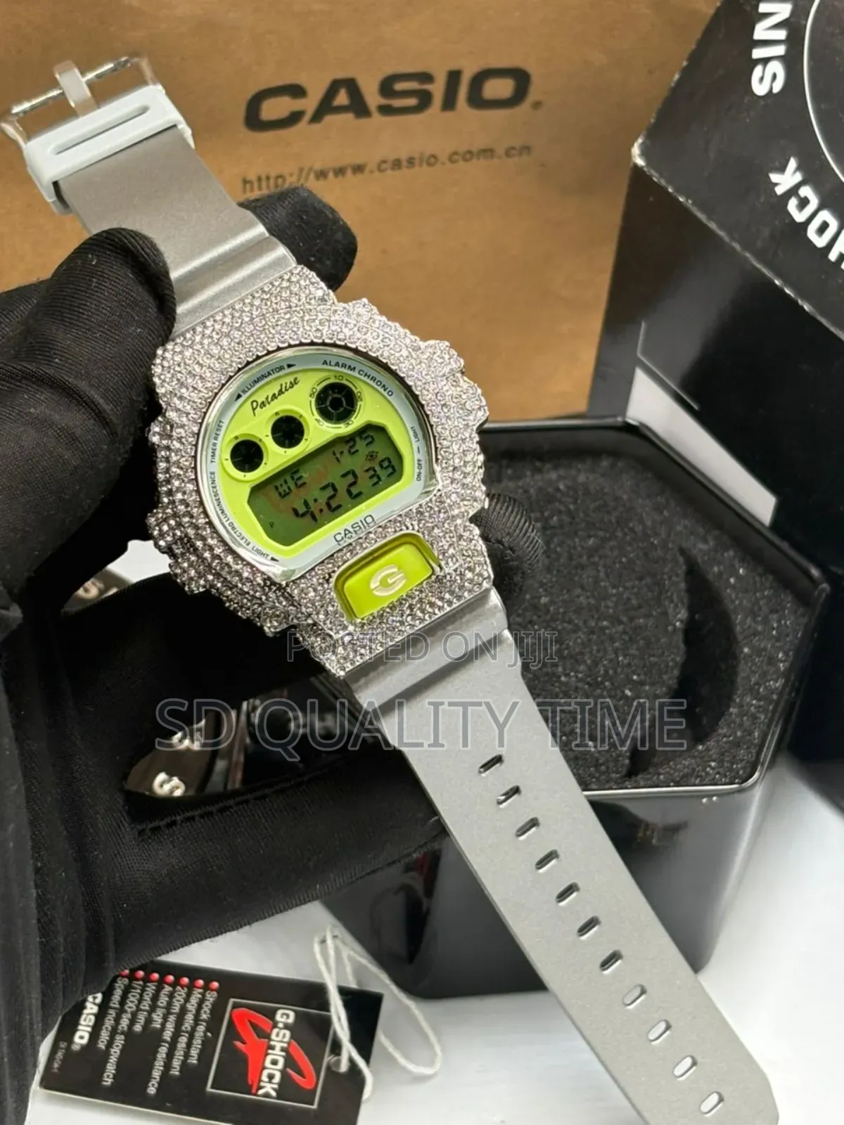 G-Shock Dw-6900 Series (Crystal Encrusted Bezel)
