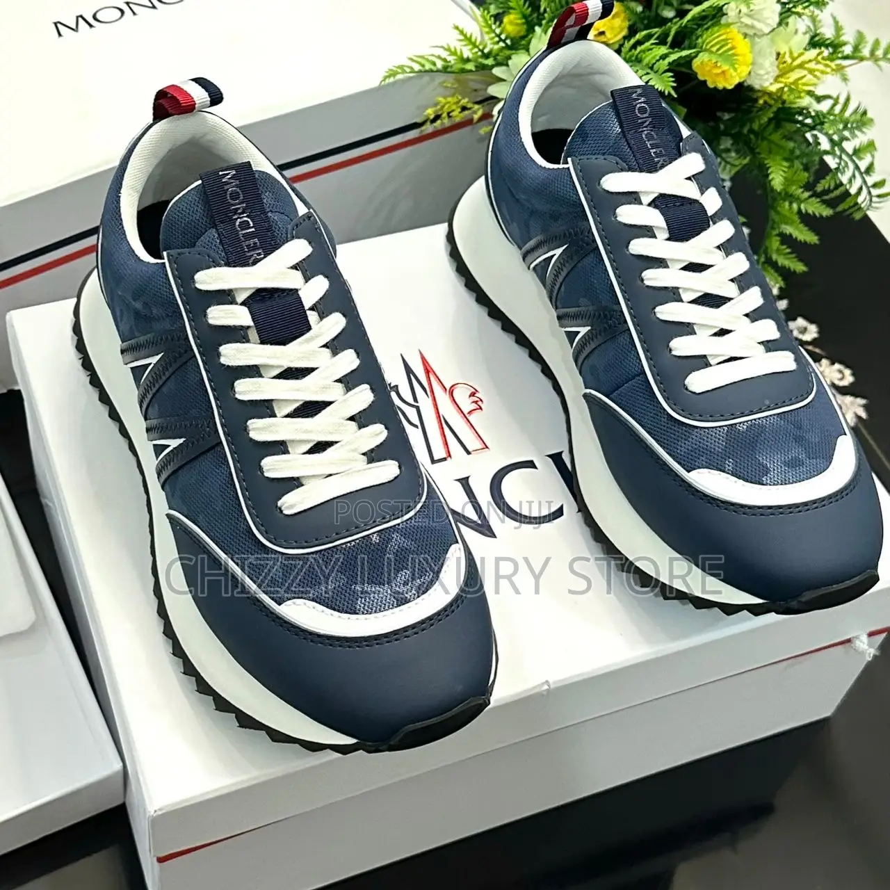 Moncler Quality Luxury Men Sneakers
