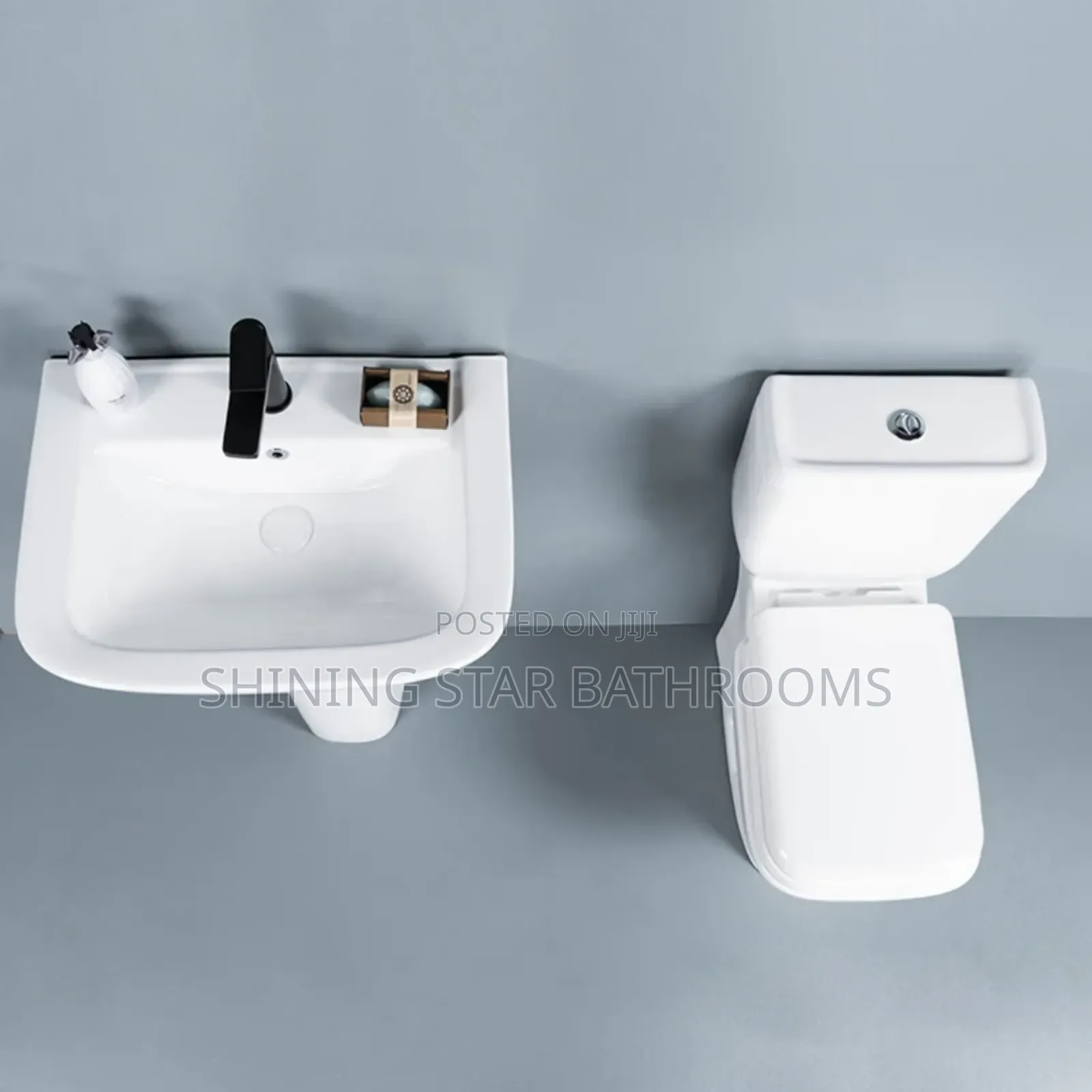 Athens Toilet Set With Basin