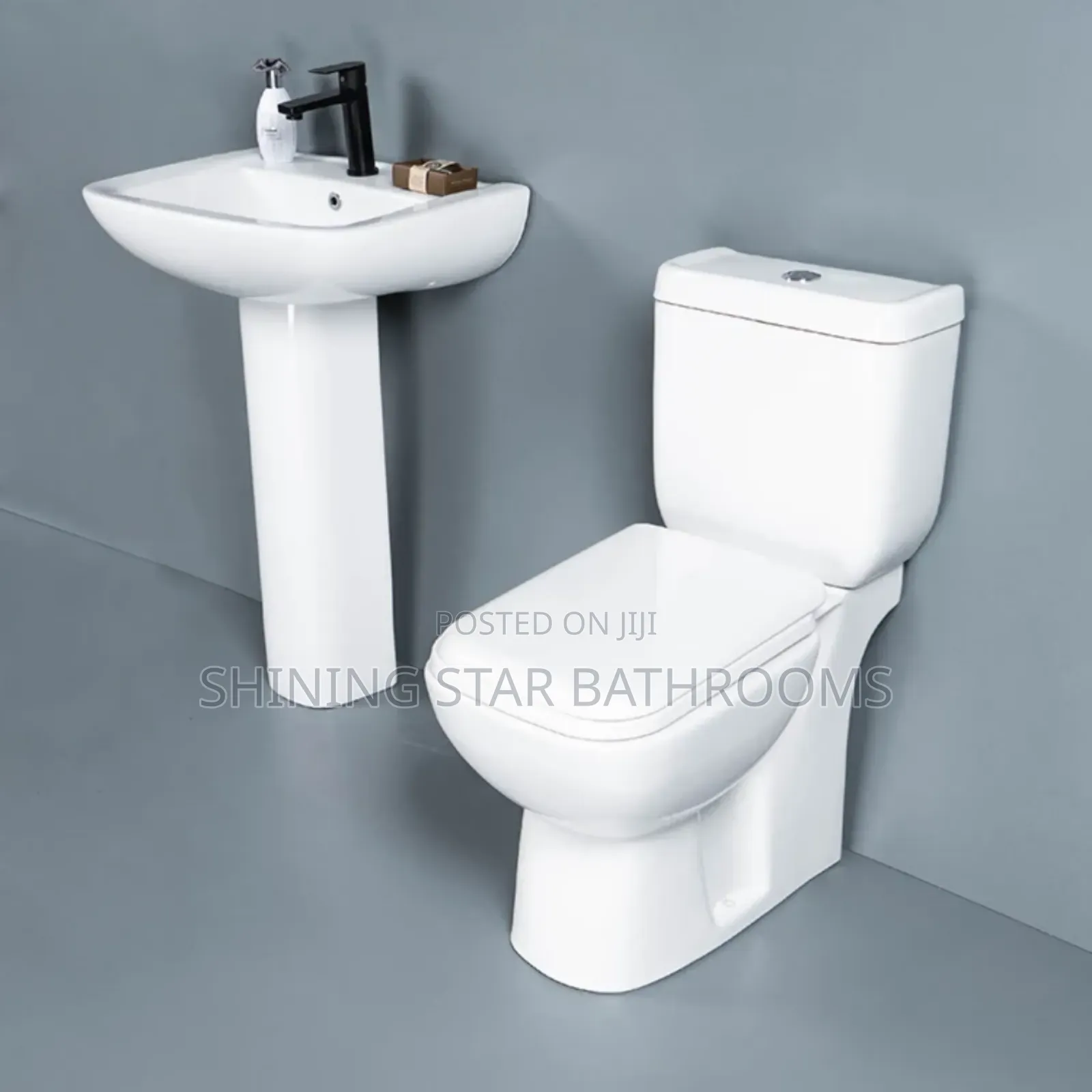 Athens Toilet Set With Basin