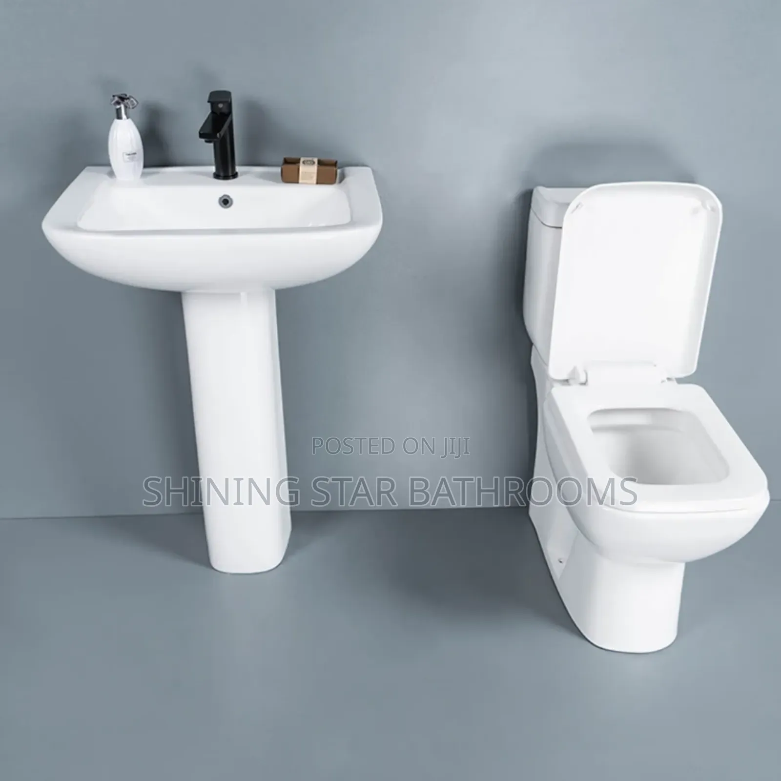 Athens Toilet Set With Basin