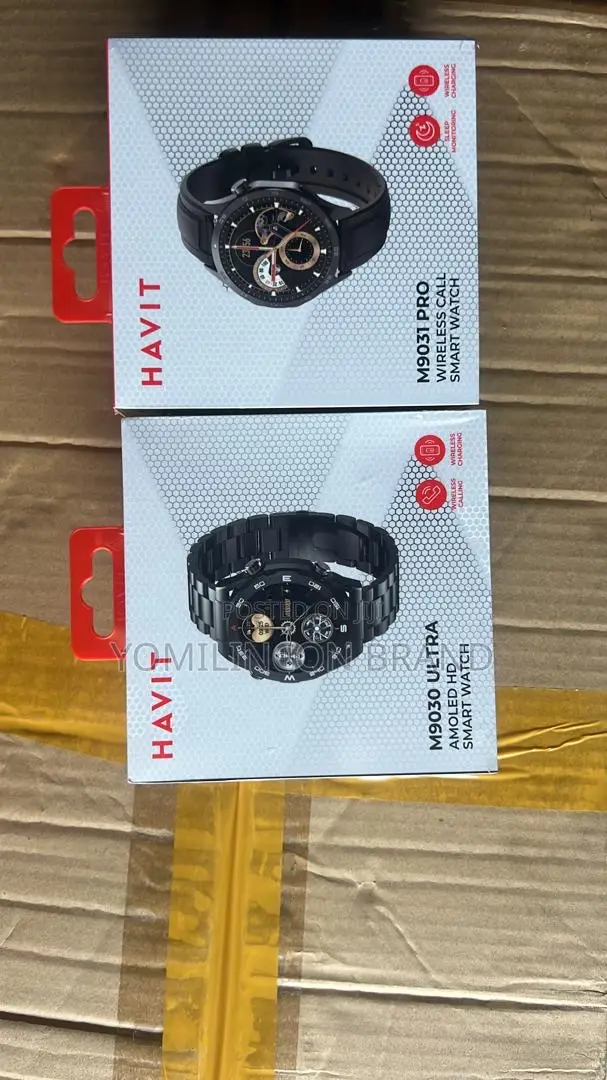 Havit M9030 Ultra Amoled Hd Waterproof Smart Watch