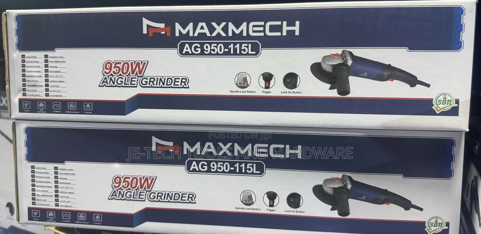 Maxmech Ag 950-115l Angle Grinder.