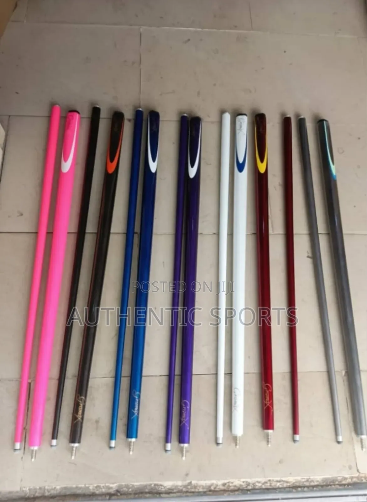 Detachable Fiber Cue Stick With Small Tip