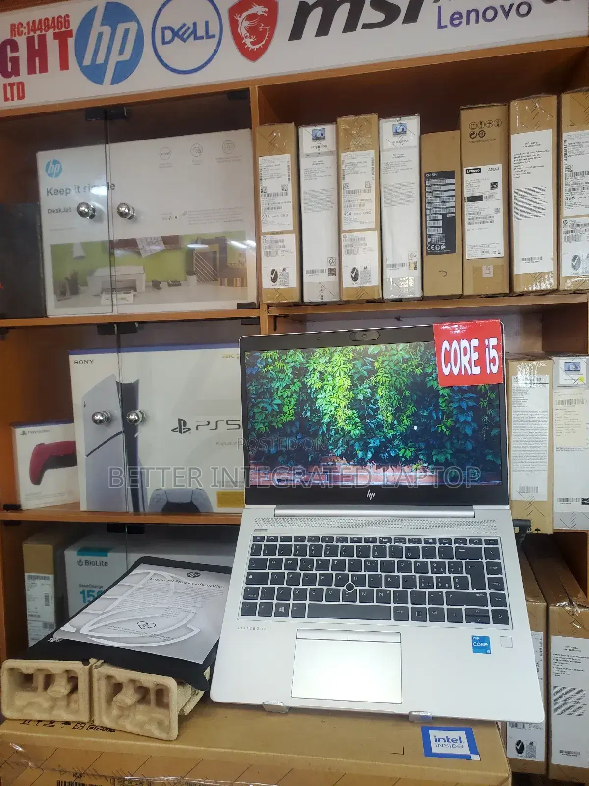 New Laptop HP ProBook 4730S 8GB Intel Core i5 SSD 256GB