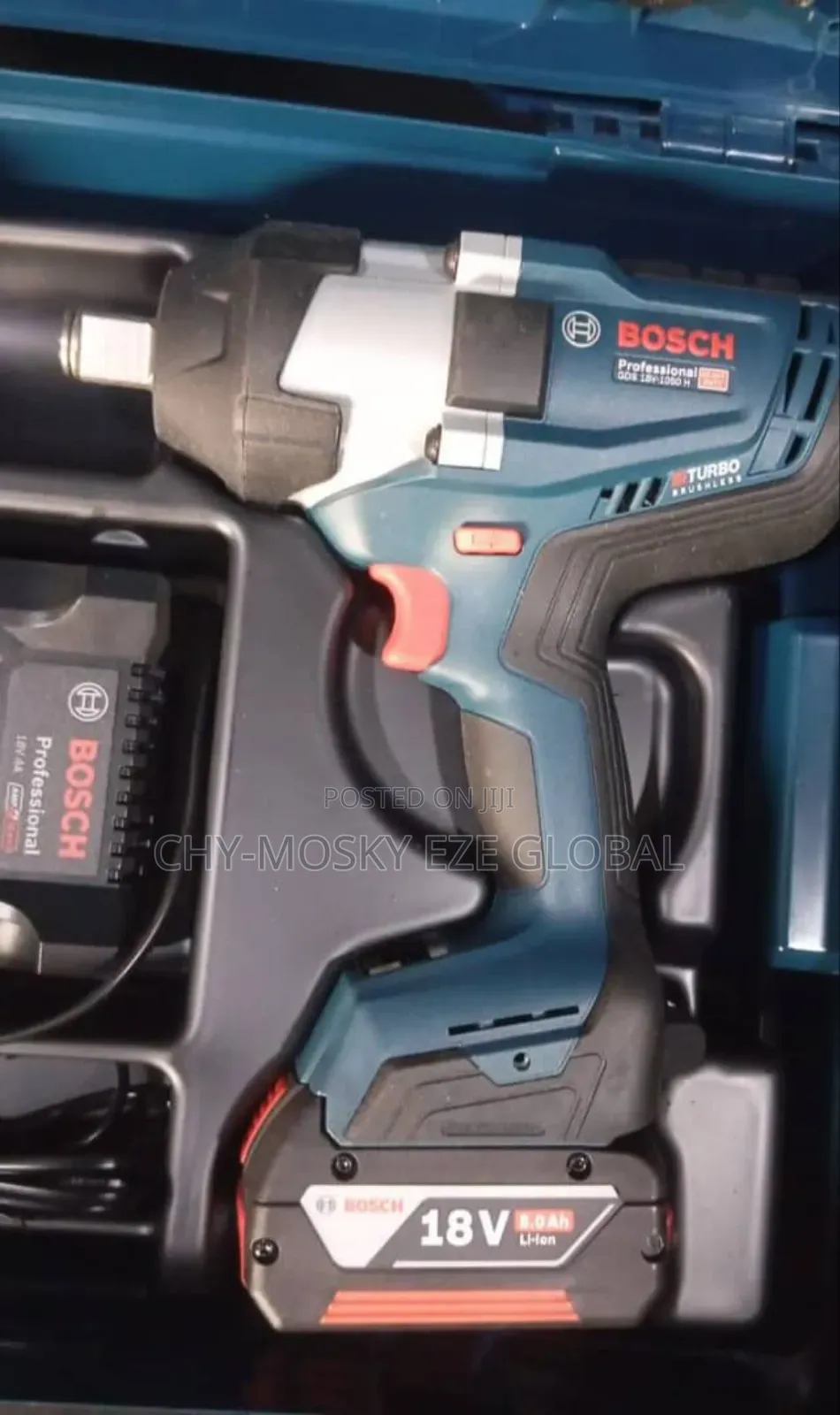 Bosch 3/4" Cordless Impact Wrench (Gds 18v-1050 H)