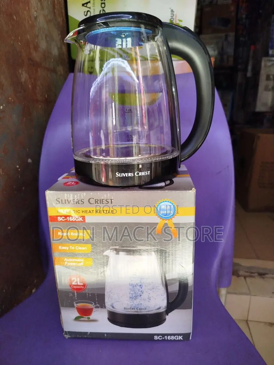 Sliver Crest Electric Kettle
