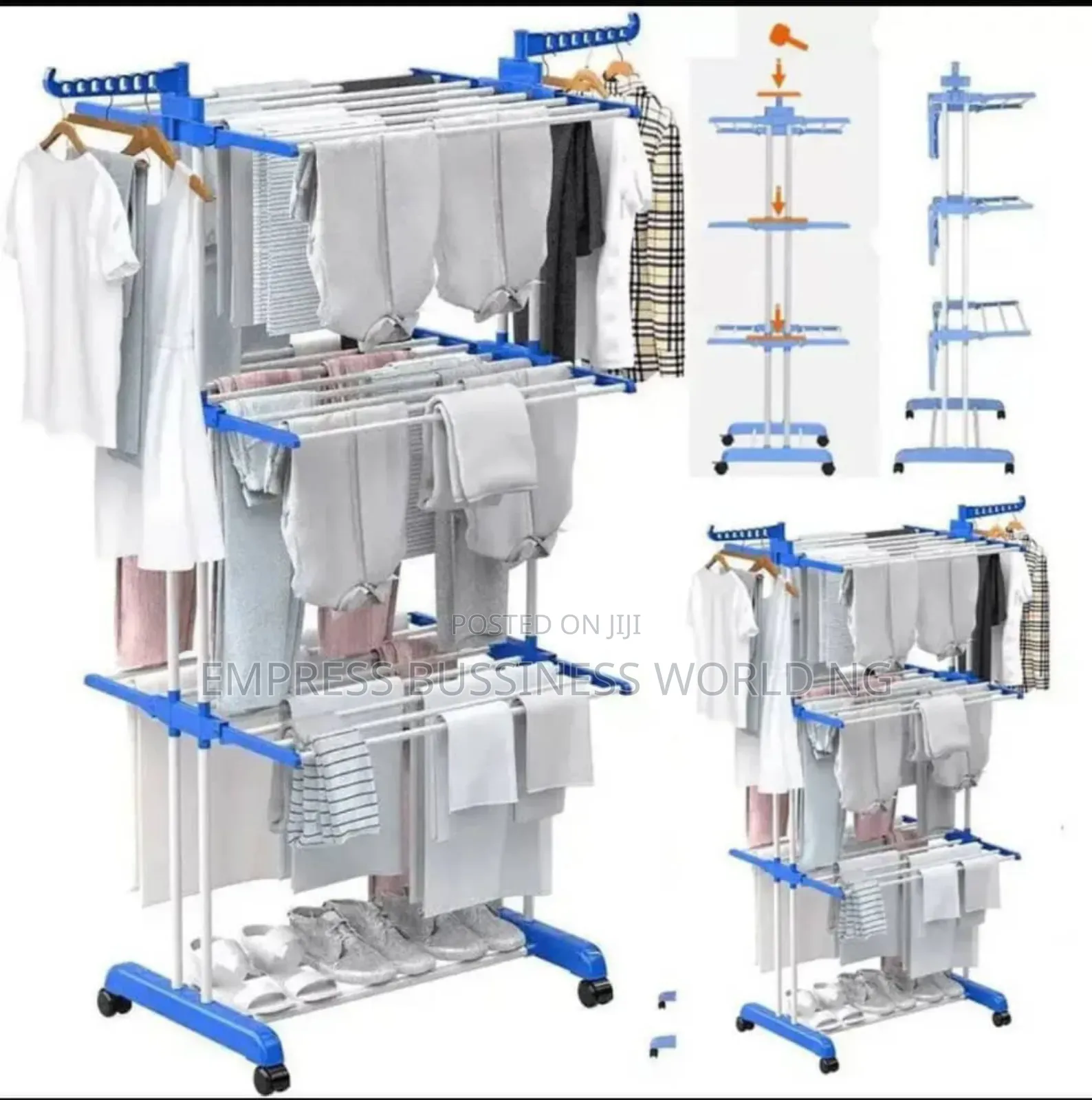 Standing Clothes Drying Racks-2 Designs