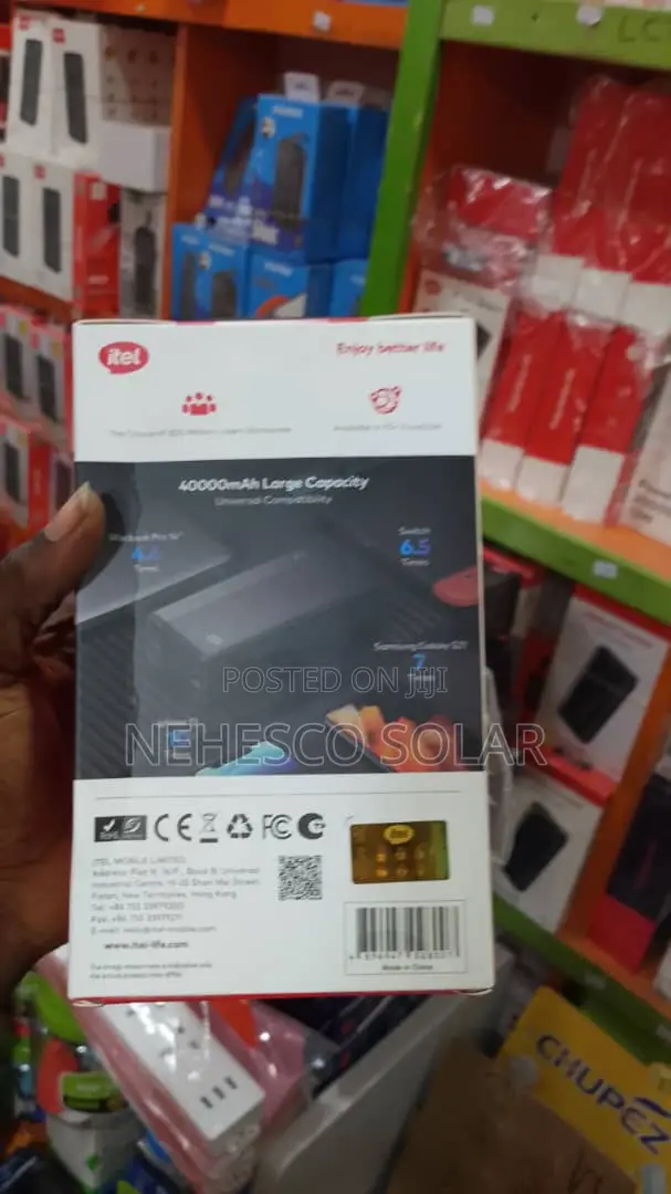 40,000mah Itel Power Plus Power Bank