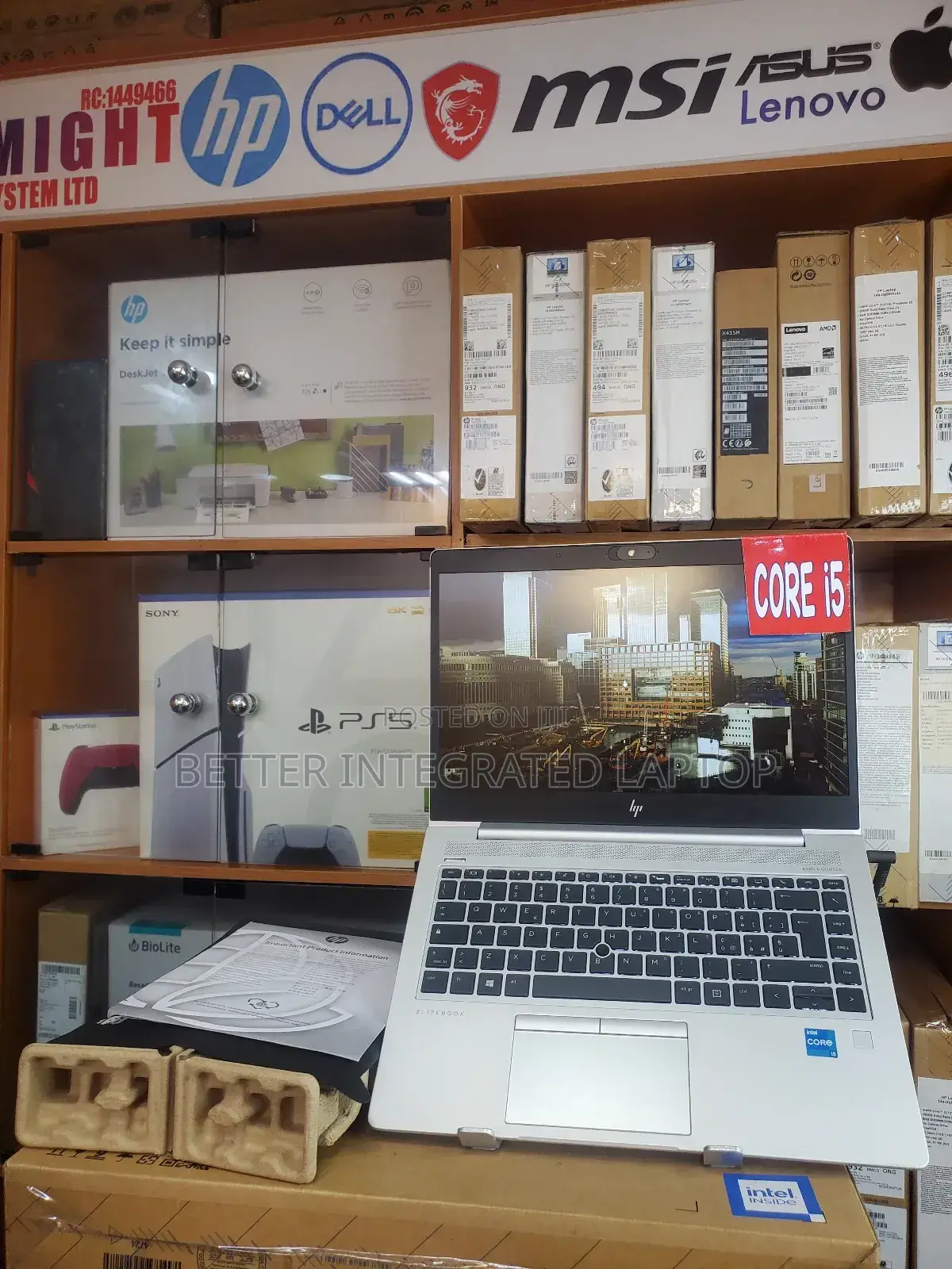 New Laptop HP ProBook 4740S 8GB Intel Core i5 SSD 512GB