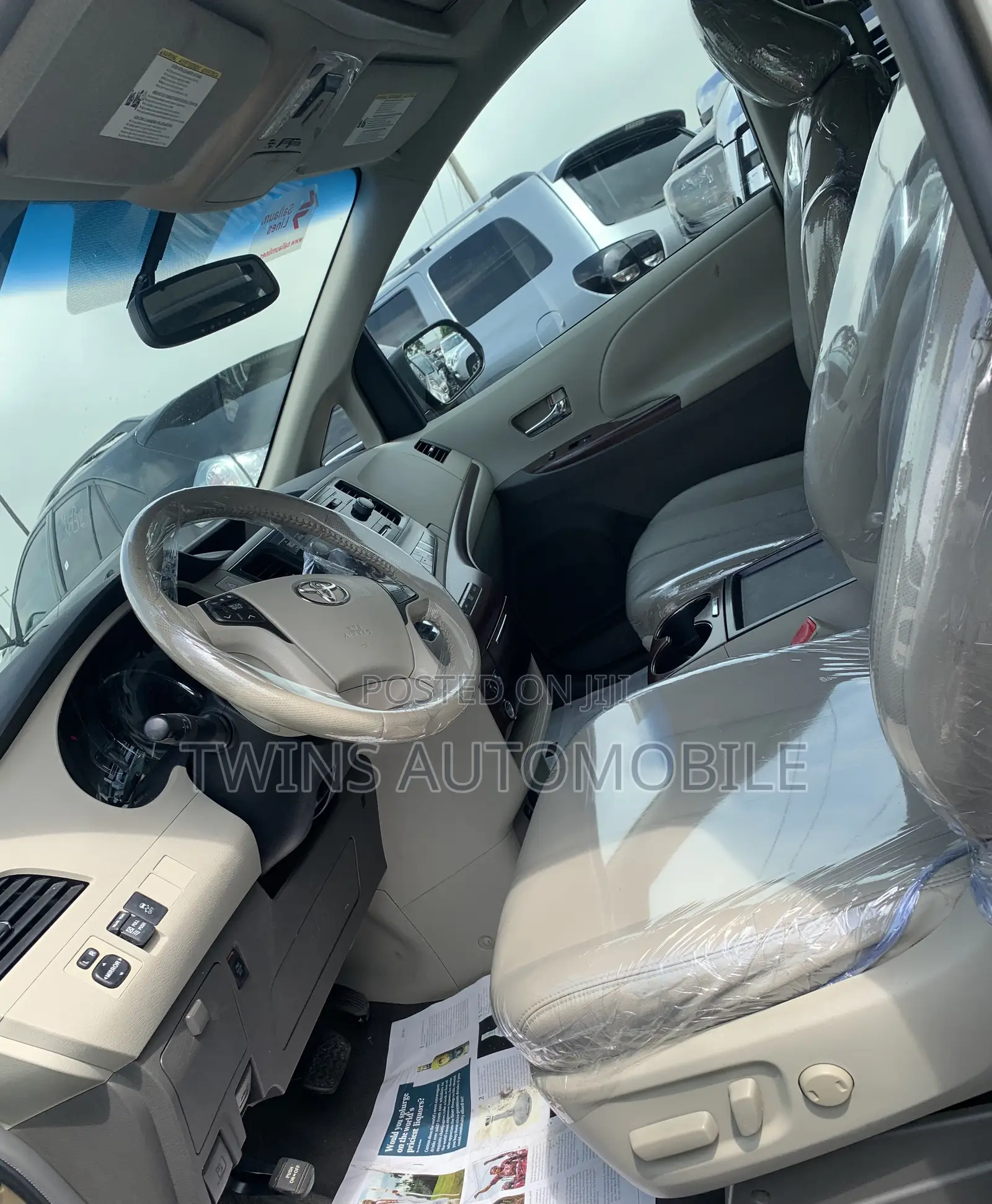 Toyota Sienna XLE 7 Passenger 2012 Gold