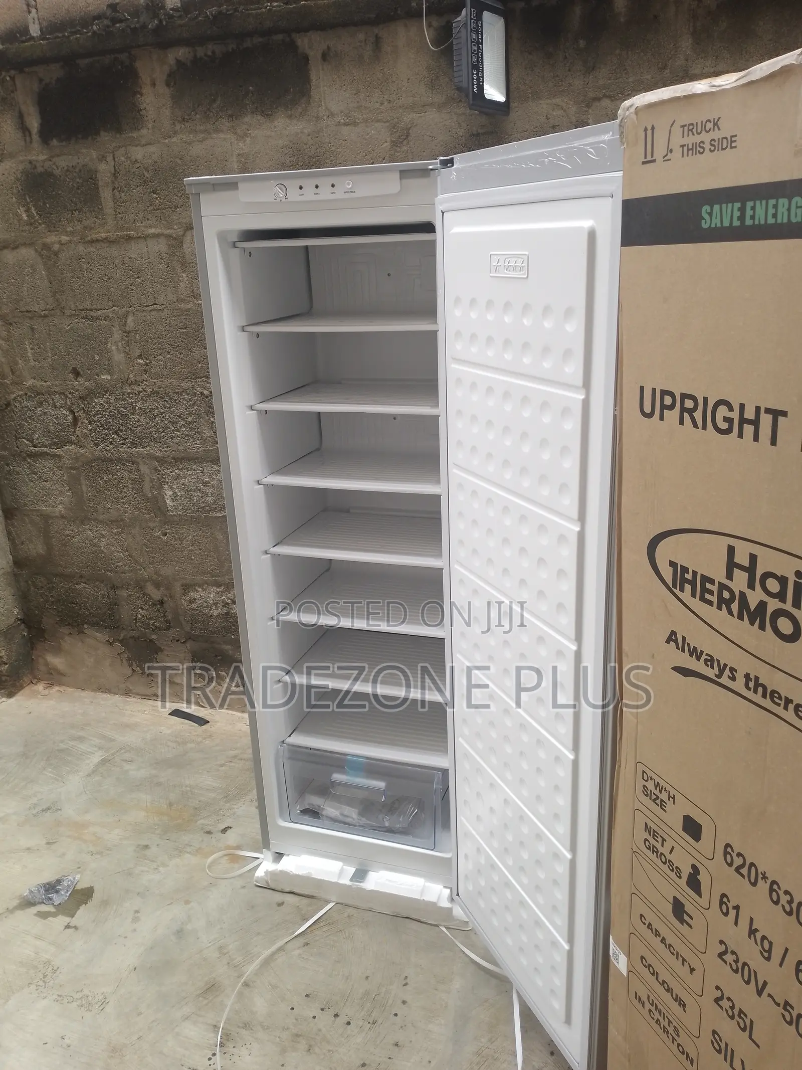 Haier Thermocool Refrigerator With Led Lighting Lock