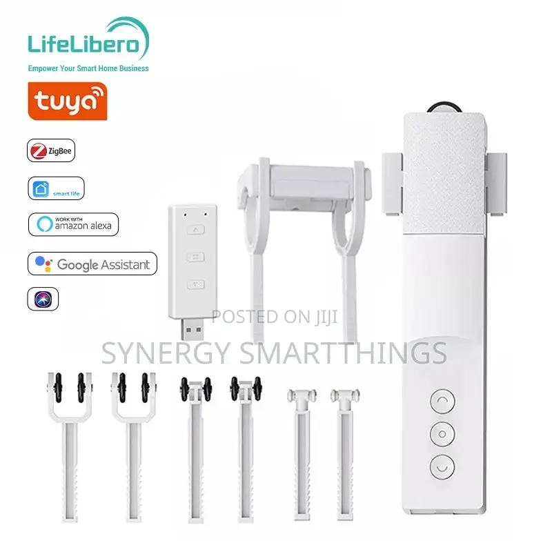Tuya Wi-Fi Smart Curtain Robot With Usb Dongle Alexa Voice Control