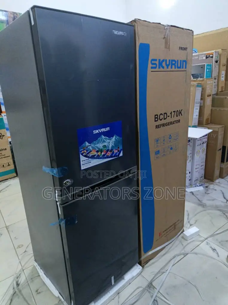 Skyrun 170 Litres Fridge – Bottom Freezer for Smart Storage