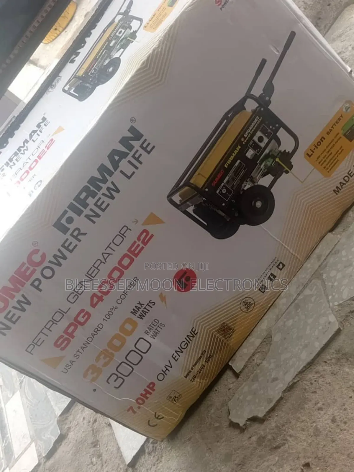 Sumec Firman Spe 4000e2 Authomatic Start 3.3kva