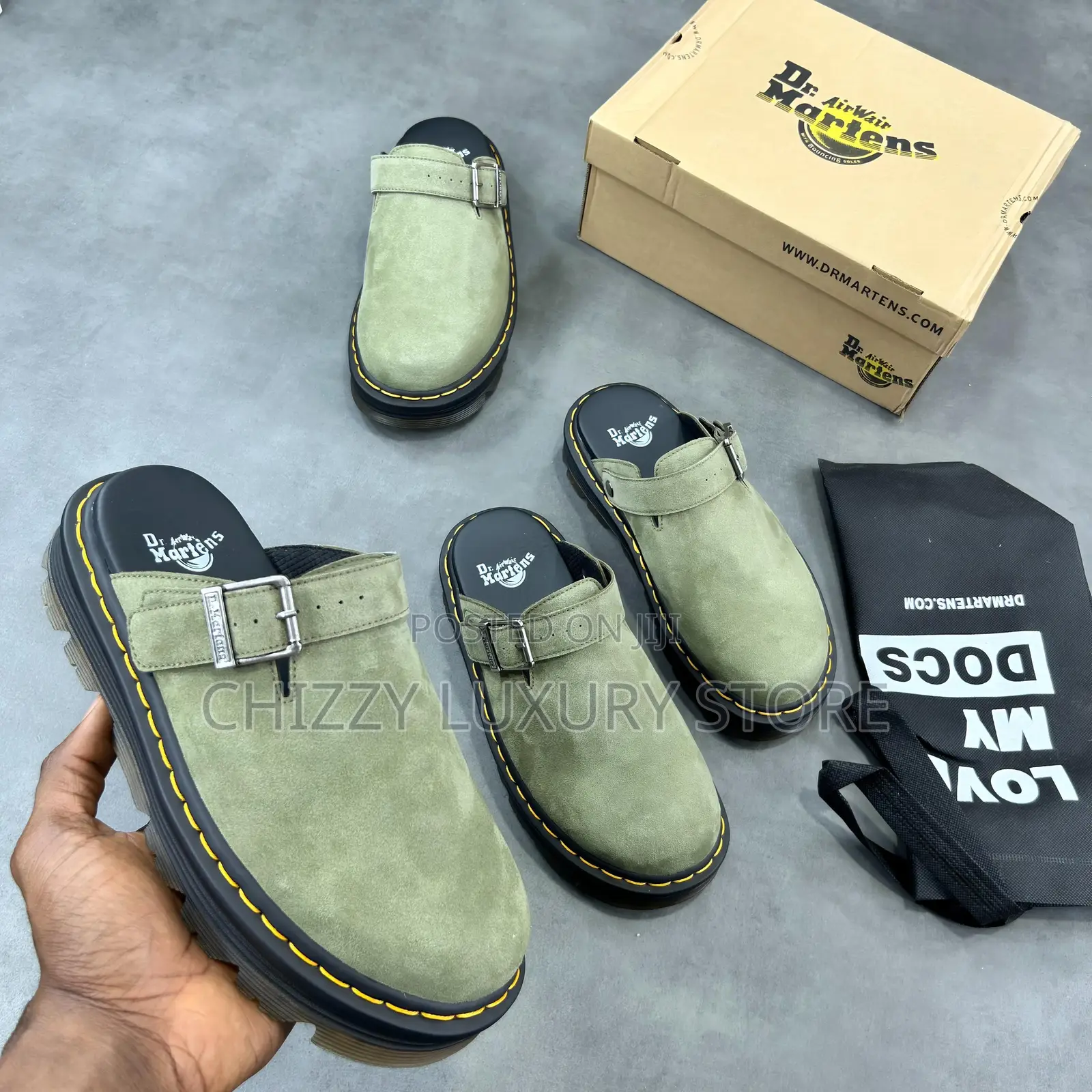 Dr Martens Quality Luxury Men Half Shoe