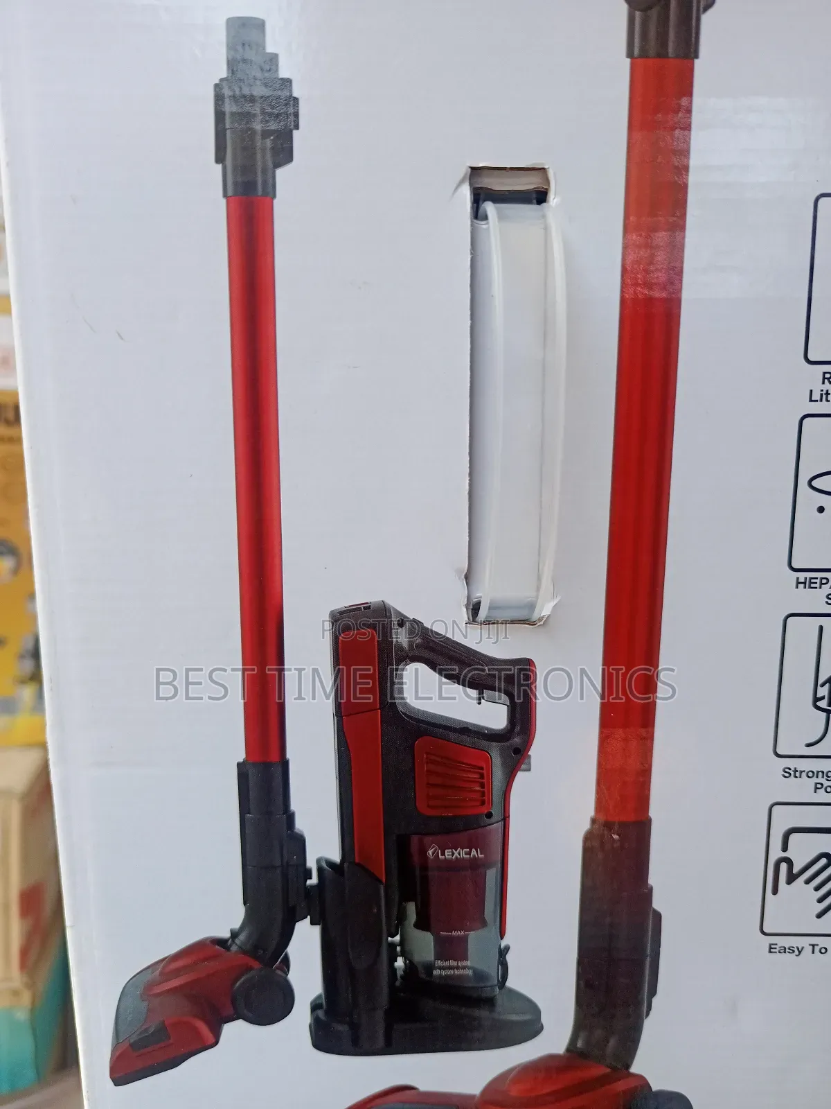 Lexical Cordless Rechargeable Vacuum Cleaner