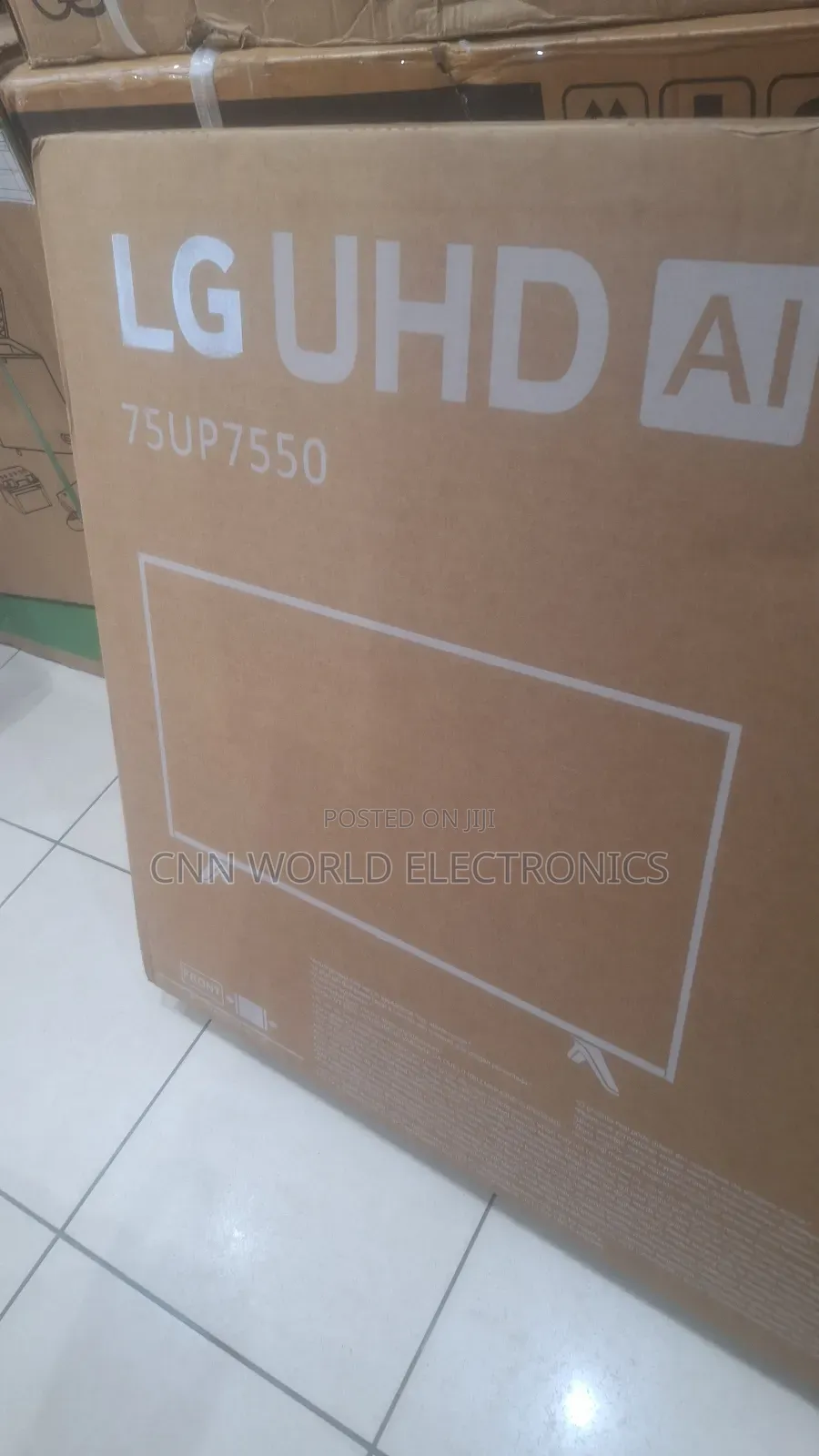 New Lg 75"Uhd Ai Thinq Smart 4k Flameless Netflix Youtube Bluetooth