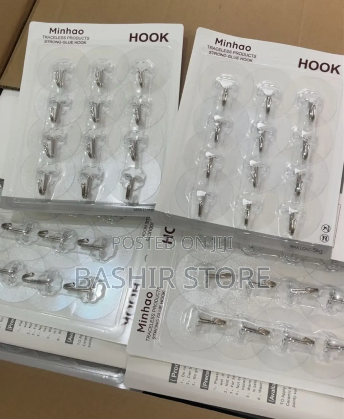 Minhao Strong Glue Traceless Hook