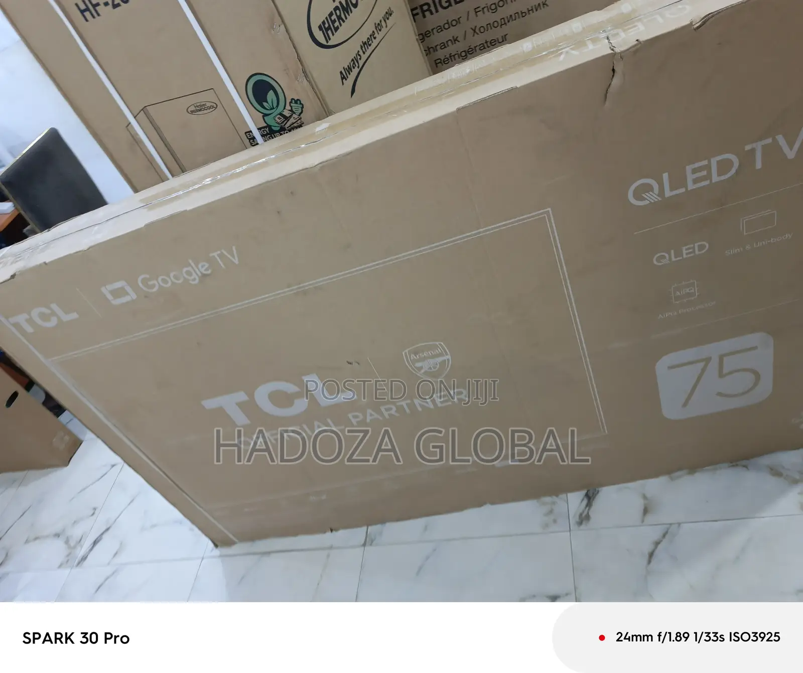 Tcl 4k Uhd Qled Tv – 75” Display Size