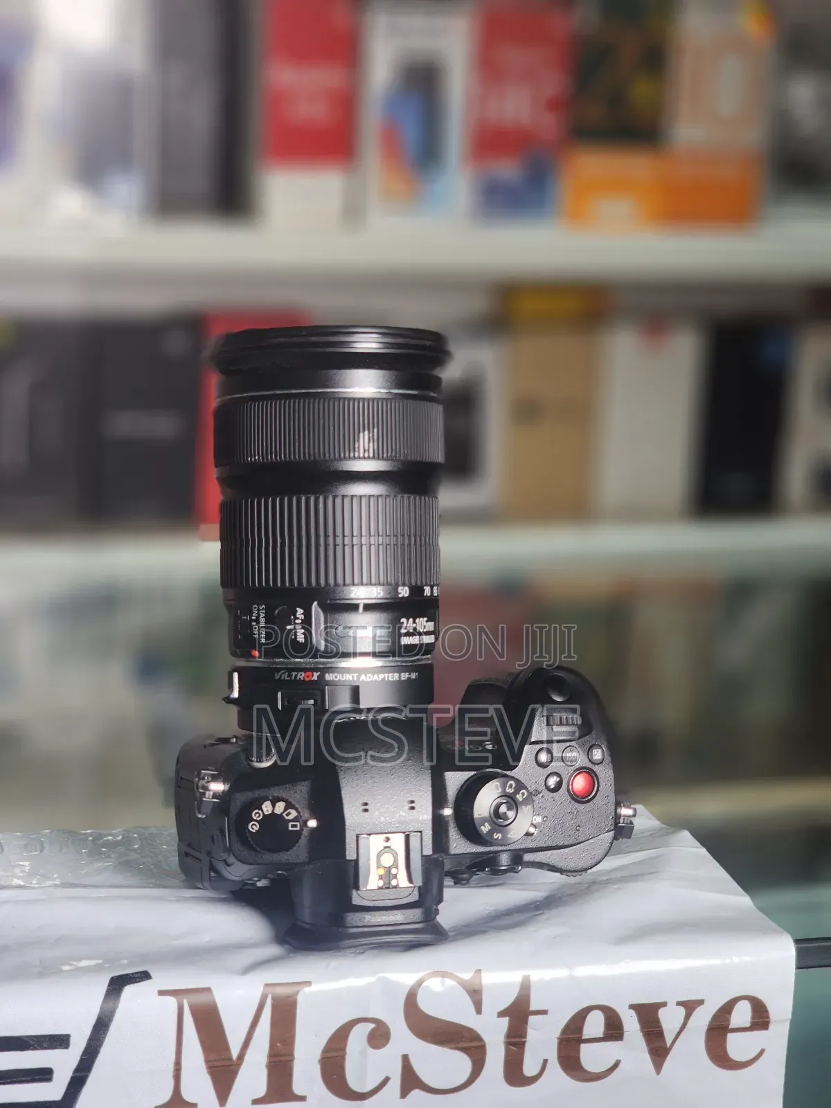 Panasonic Lumix Gh5 Mark Ii Mirrorless Cam With 24-105mm Canon Lens