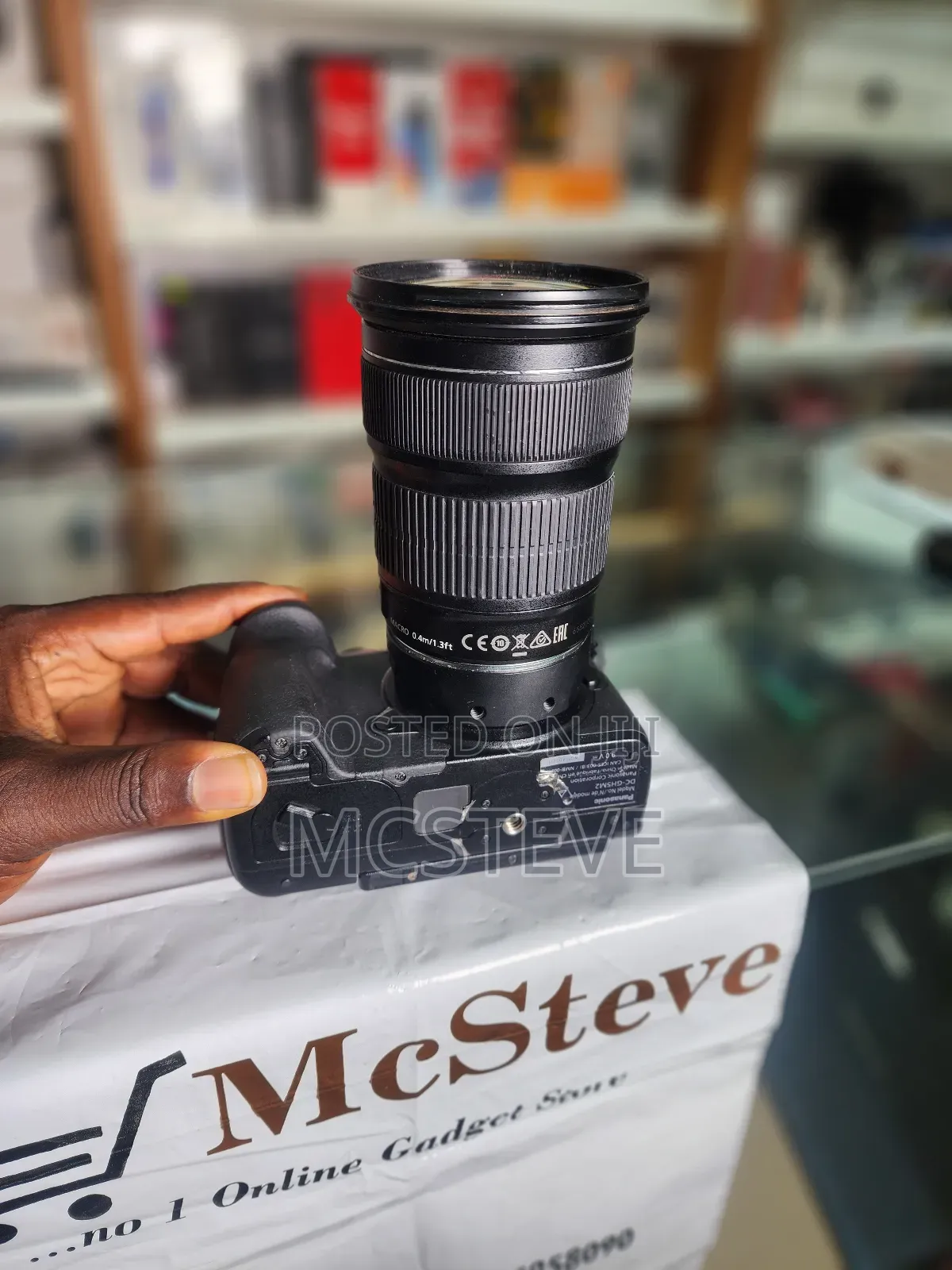 Panasonic Lumix Gh5 Mark Ii Mirrorless Cam With 24-105mm Canon Lens