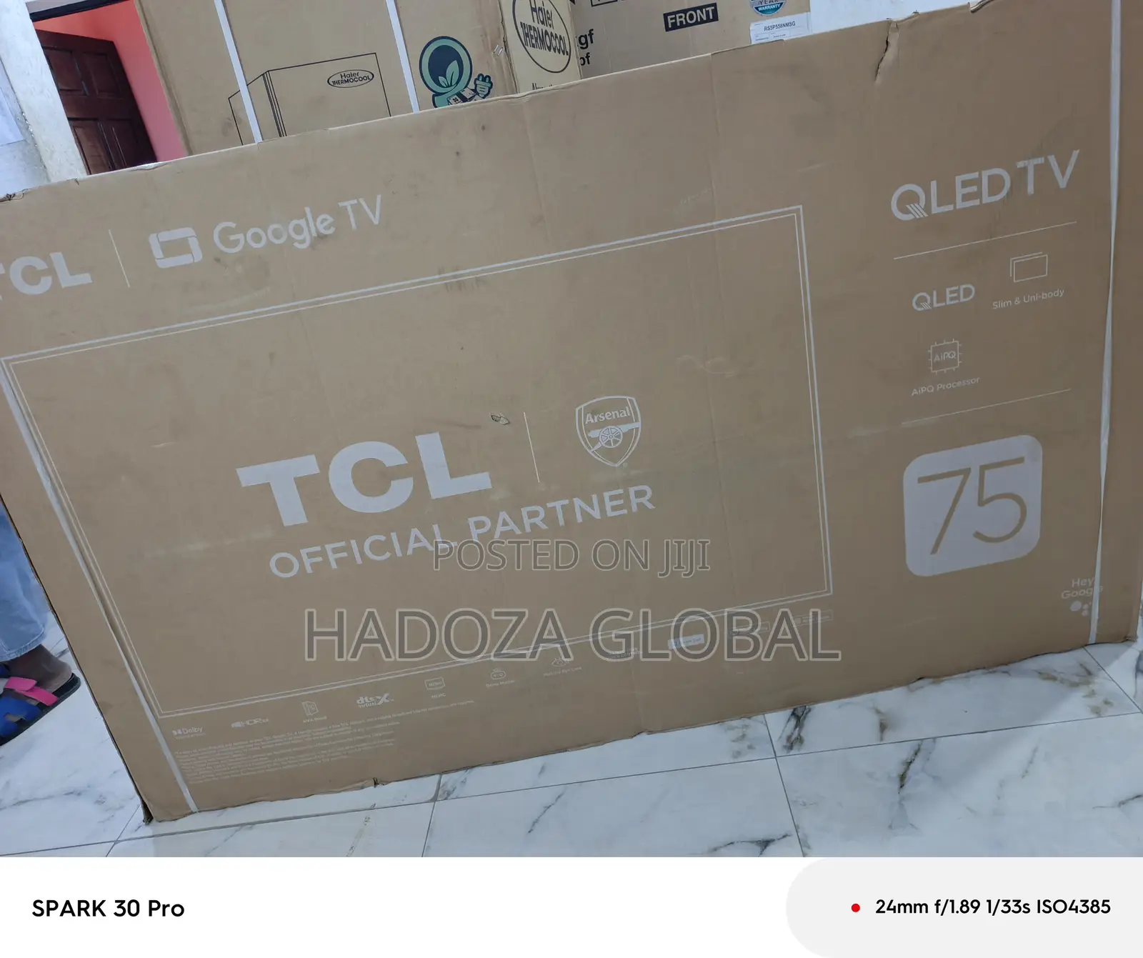 Built-in Google Assistant – Tcl 75" Qled Smart Tv