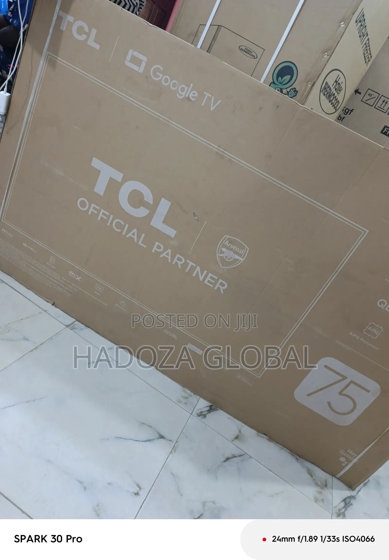 75-inch Qled Panel By Tcl – Uhd Smart System