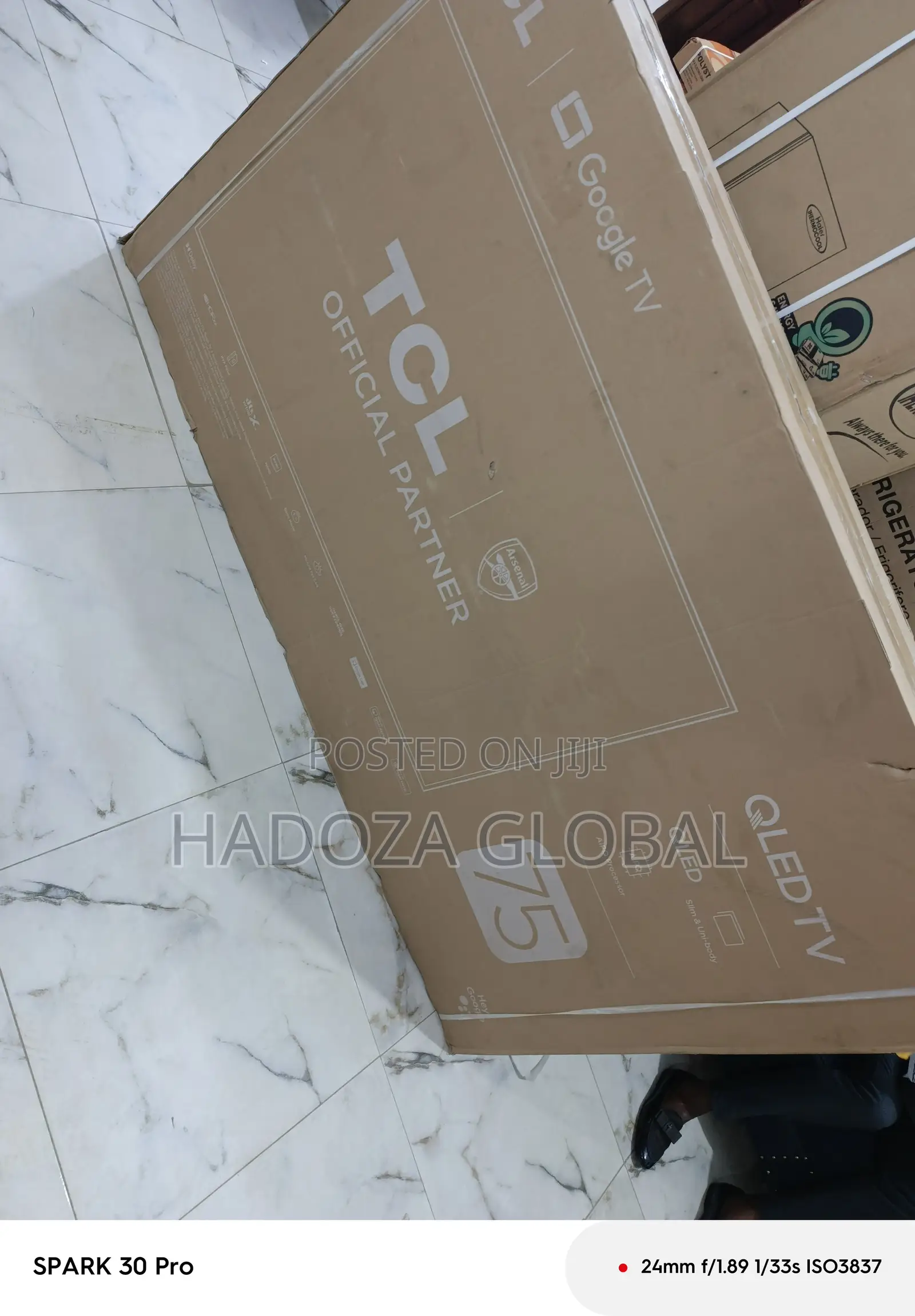 Tcl 75" Screen – 4k Hdr Qled With Smart Os